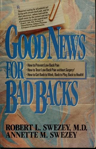 Tapa de Good news for bad backs