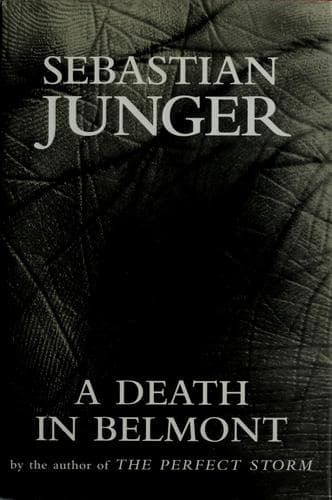 Tapa de A Death in Belmont