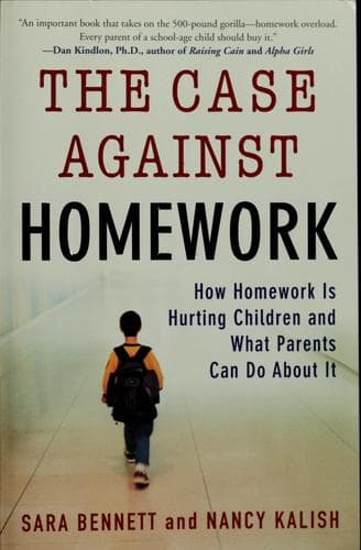 Tapa de The Case Against Homework