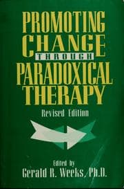 Tapa de Promoting change through paradoxical therapy
