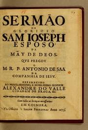 Tapa de Sermão do glorioso Sam Ioseph esposo da Mãy de Deos