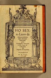 Tapa de Ho liuro primeiro dos dez da historia do descobrimento & conquista da India pelos Portugueses