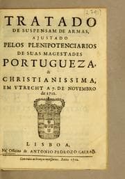 Tapa de Tratado de suspensam de armas