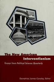 Tapa de The new American interventionism