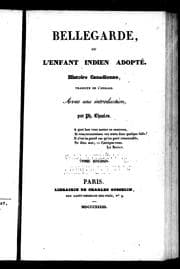 Tapa de Bellegarde ou L'enfant indien adopté