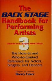 Tapa de The Back stage handbook for performing artists