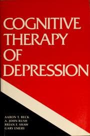 Tapa de Cognitive Therapy of Depression