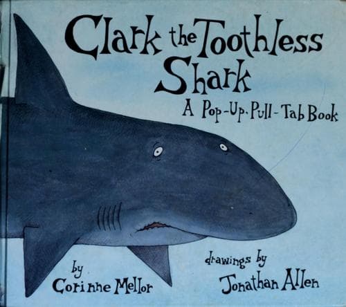 Tapa de Clark the toothless shark