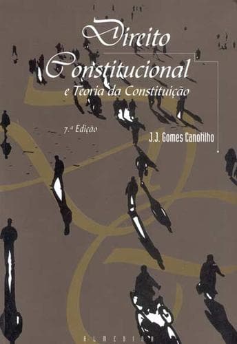Tapa de Direito constitucional e teoria da constituição