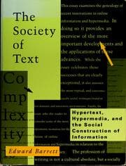 Tapa de The Society of text