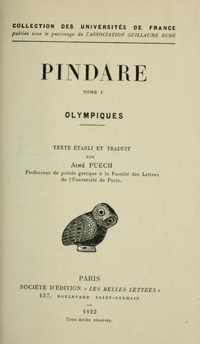 Tapa de Pindare