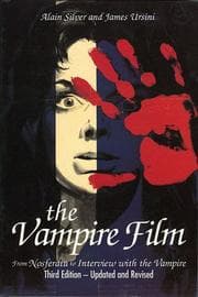 Tapa de The vampire film