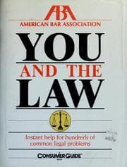 Tapa de You and the law
