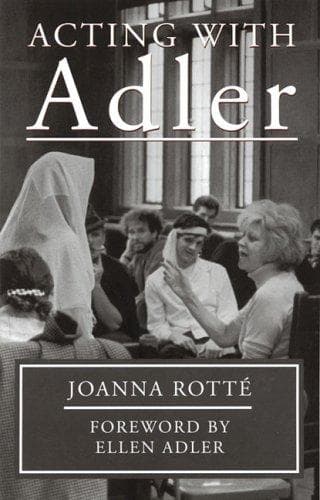 Tapa de Acting with Adler