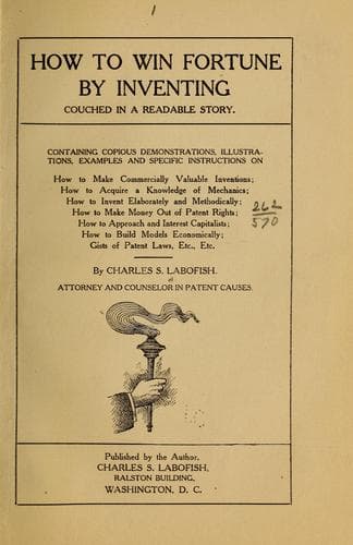 Tapa de How to win fortune by inventing