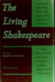Tapa de The living Shakespeare