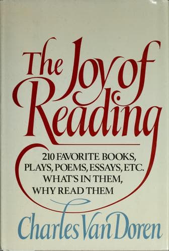 Tapa de The joy of reading
