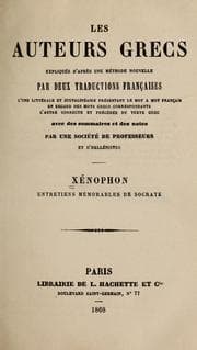 Tapa de Entretiens mémorables de Socrate