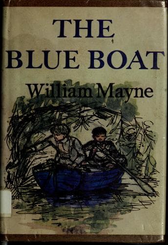 Tapa de The blue boat.