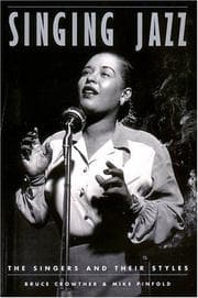 Tapa de Singing jazz