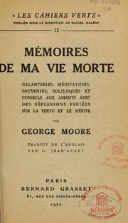 Tapa de Mémoires de ma vie morte