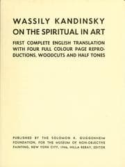Tapa de On the spiritual in art