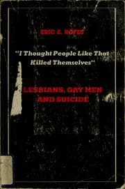 Tapa de "I thought people like that killed themselves"
