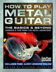 Tapa de How to play metal guitar