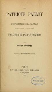 Tapa de Le patriote Palloy et l'exploitation de la Bastille ...  L'oracle du peuple, Gonchon
