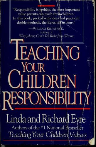 Tapa de Teaching your children responsibility