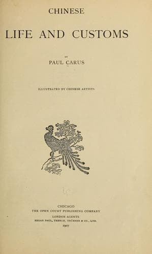 Tapa de Chinese life and customs