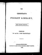 Tapa de The Christian's pocket library