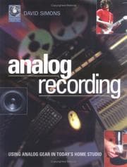 Tapa de Analog Recording