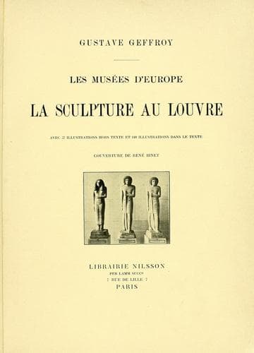Tapa de La sculpture au Louvre