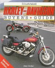 Tapa de Illustrated Harley-Davidson buyer's guide