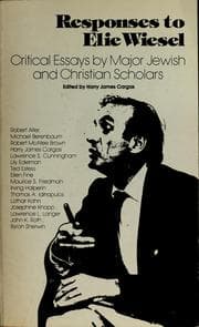 Tapa de Responses to Elie Wiesel