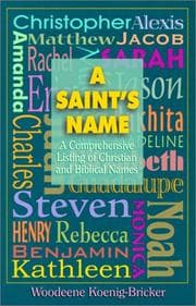 Tapa de A Saint's Name