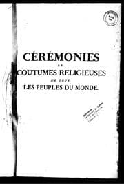 Tapa de Cérémonies et coutumes religieuses de tous les peuples du monde