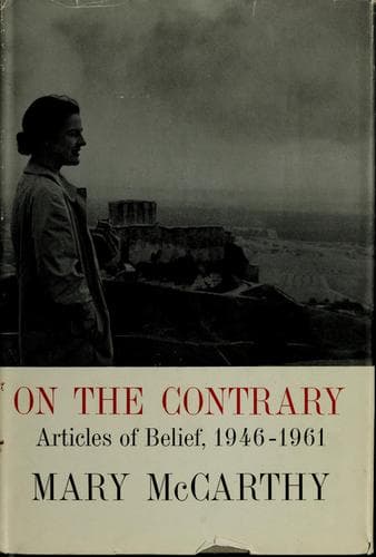 Tapa de On the contrary