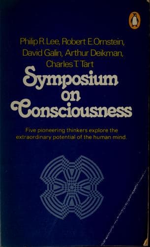 Tapa de Symposium on Consciousness