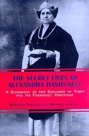 Tapa de The secret lives of Alexandra David-Neel