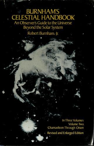 Tapa de Burnham's celestial handbook