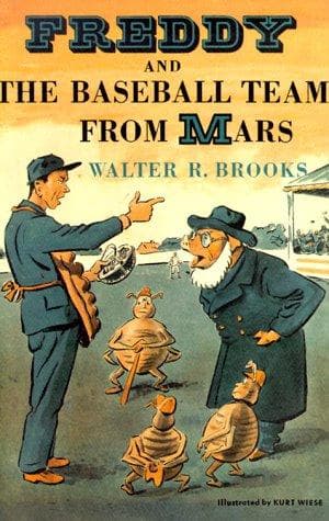Tapa de Freddy and the Baseball Team from Mars