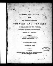 Tapa de A General collection of the best and most interesting voyages and travels in all parts of the world