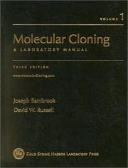 Tapa de Molecular cloning