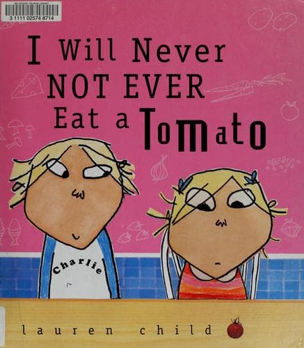 Tapa de I will never not ever eat a tomato