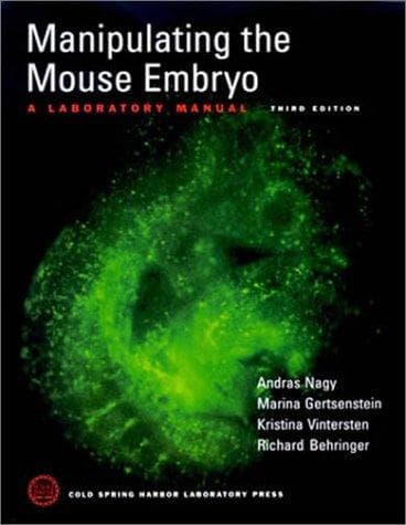 Tapa de Manipulating the Mouse Embryo