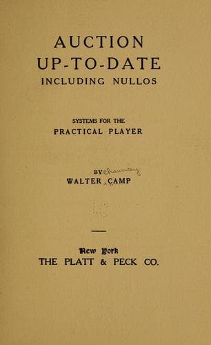 Tapa de Auction up-to-date, including nullos
