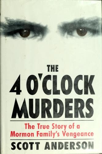 Tapa de The 4 O'clock Murders