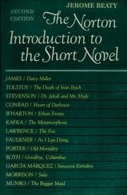 Tapa de The Norton introduction to the short novel